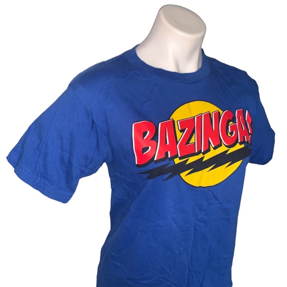 Ripple Junction Bazinga Big Bang Theory T-Shirt - Picture 2 of 7